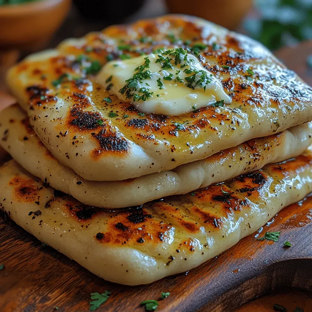 Fluffy Garlic Naan Delight Recipe