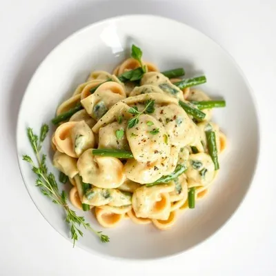 Green Bean Alfredo Bake