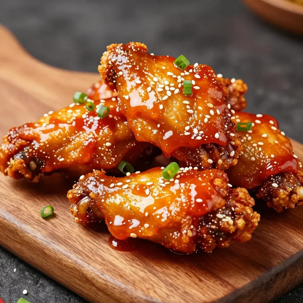 Spicy Honey Sriracha Chicken Wings for Party