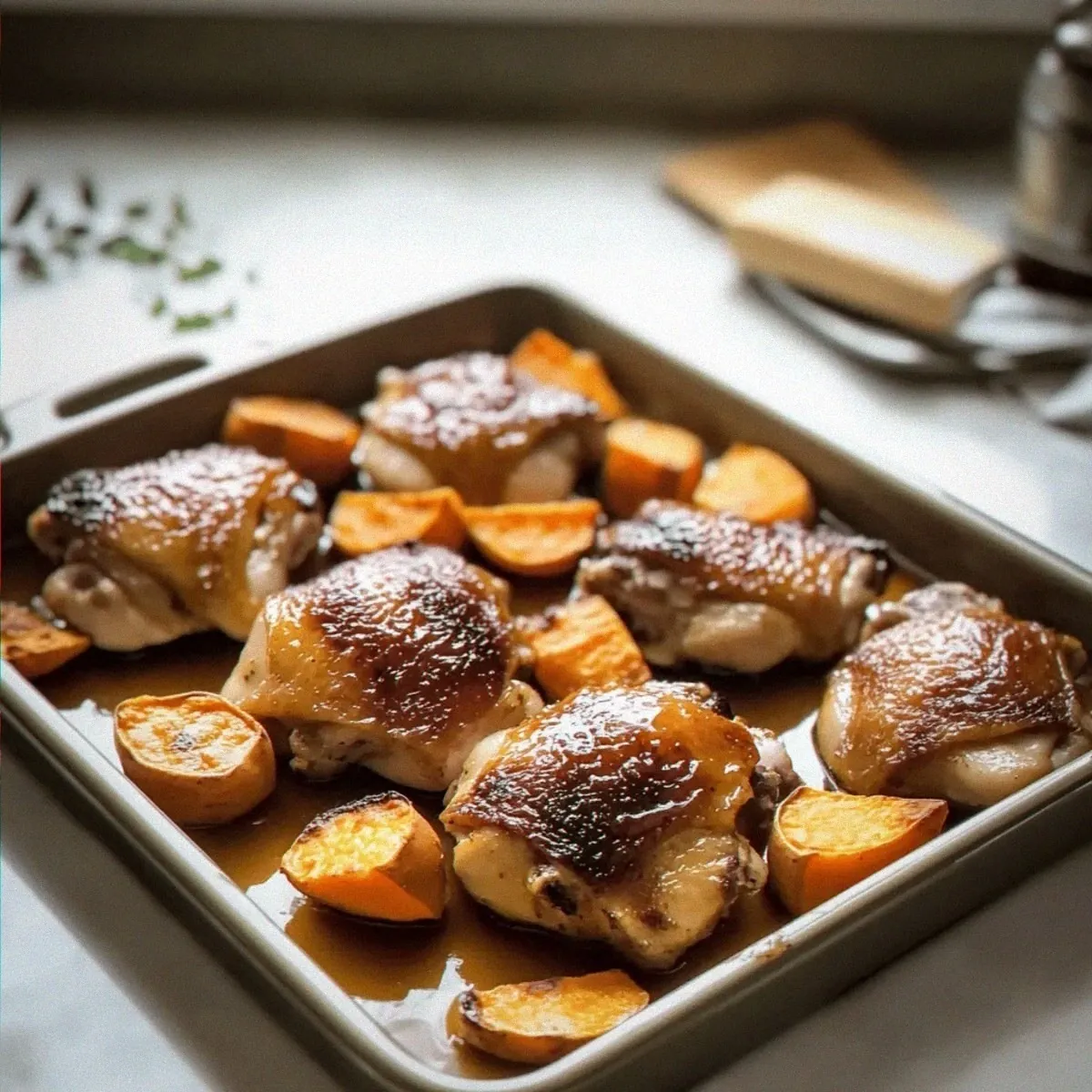 Maple-Glazed Chicken with Sweet Potatoes for Cozy Nights