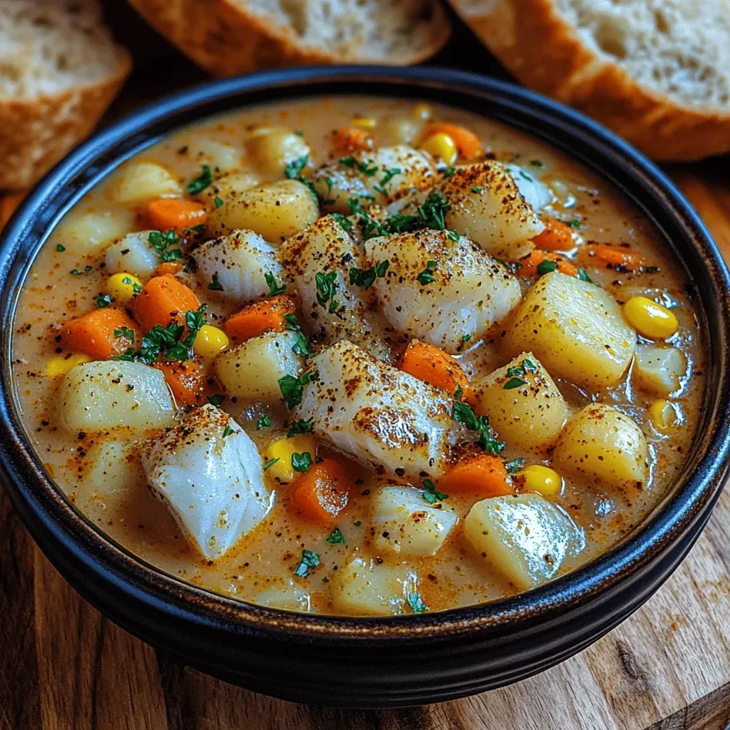 Ocean’s Embrace Chowder: A Culinary Delight