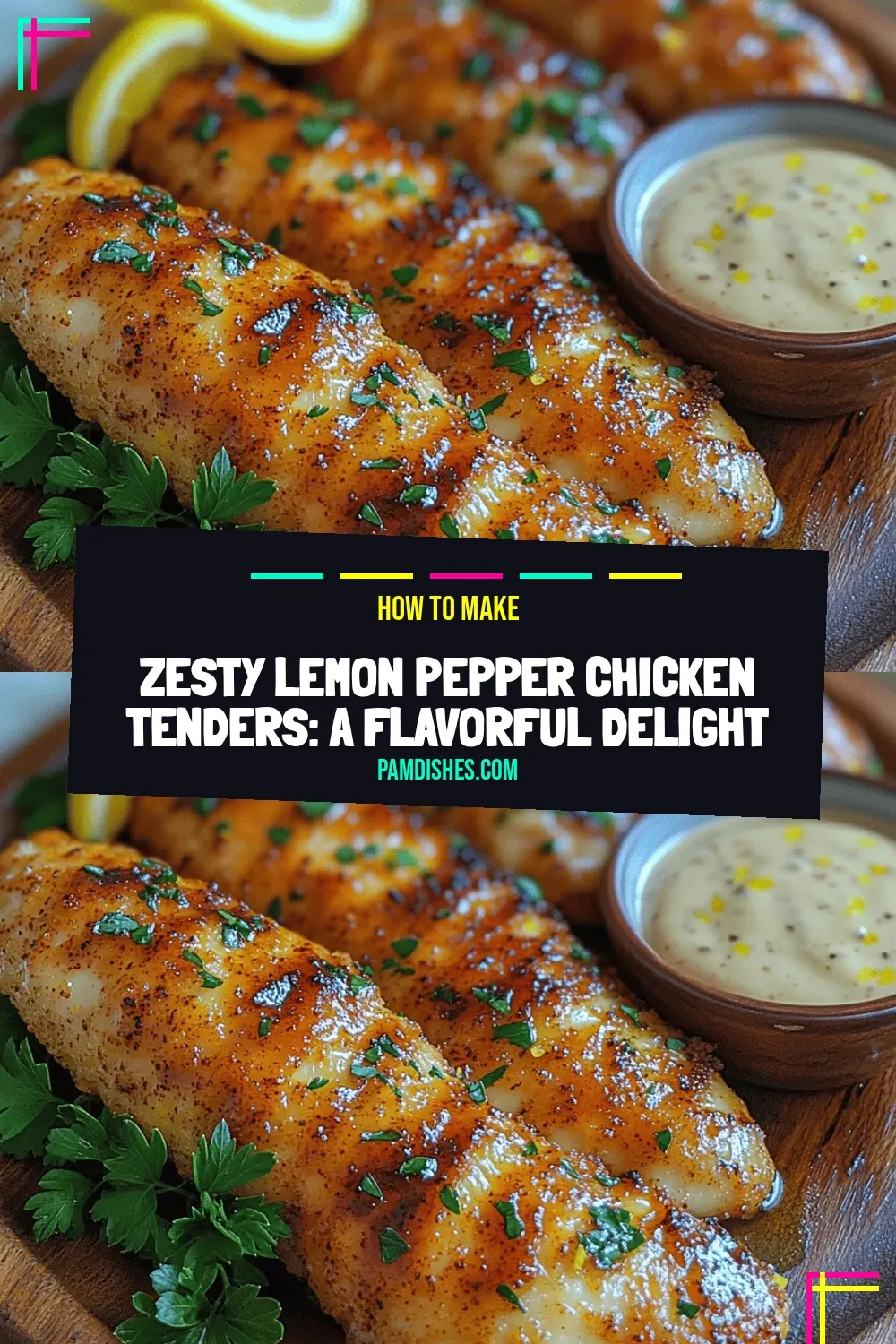 Zesty Lemon Pepper Chicken Tenders: A Flavorful Delight