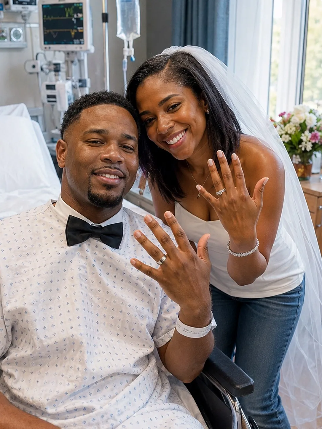 I married my childhood sweetheart in his hospital room, only to discover he had been hiding a shocking secret.