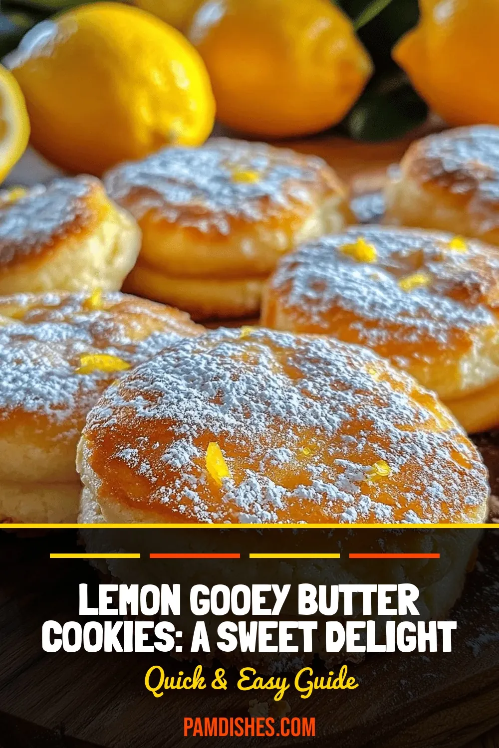 Lemon Gooey Butter Cookies: A Sweet Delight