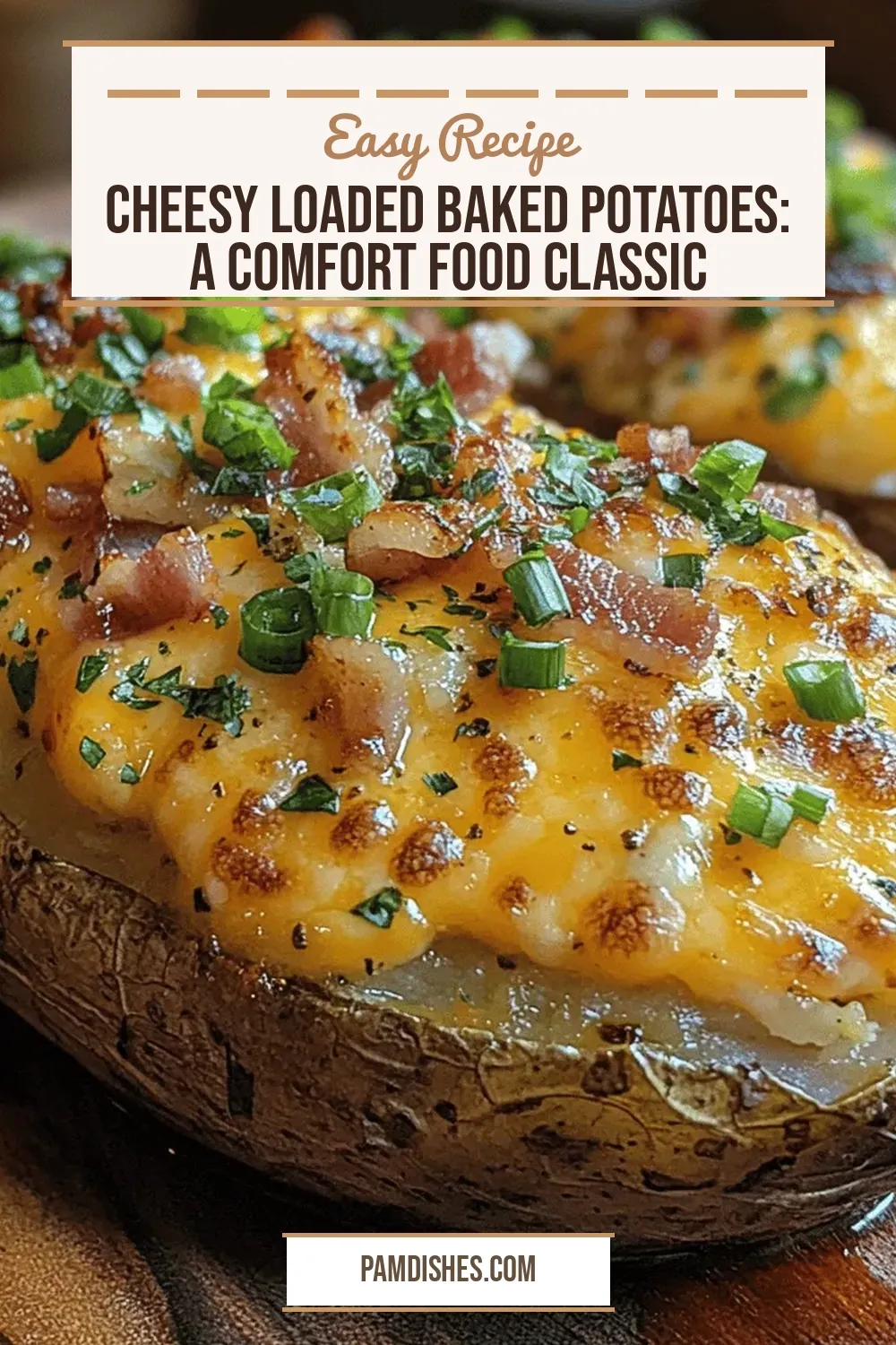 Cheesy Loaded Baked Potatoes: A Comfort Food Classic