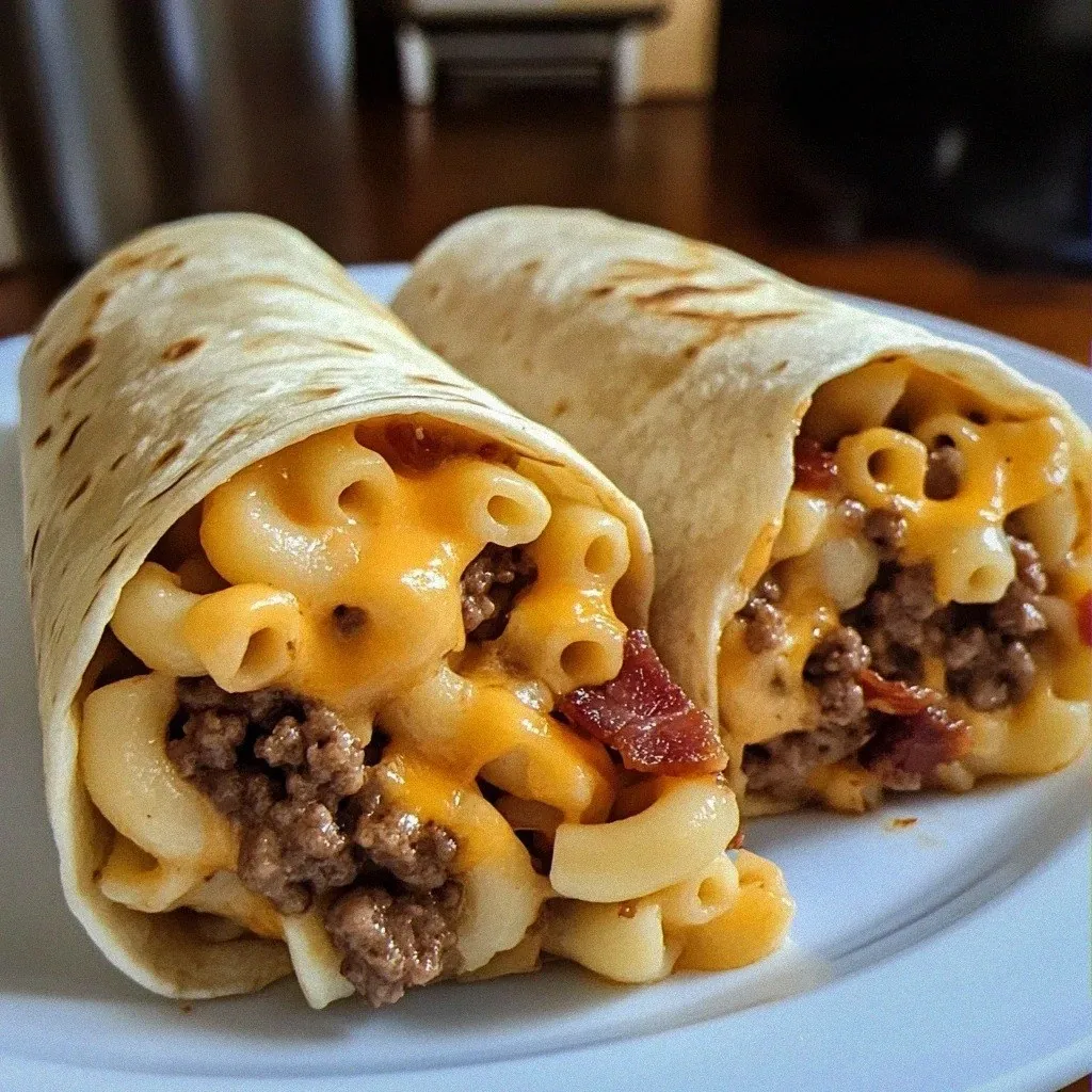 Mac and Cheese Bacon Burger Rolls – Ultimate Comfort Food