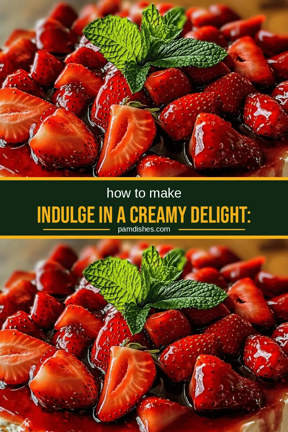 Indulge in a Creamy Delight: Strawberry Cheesecake Lush Recipe