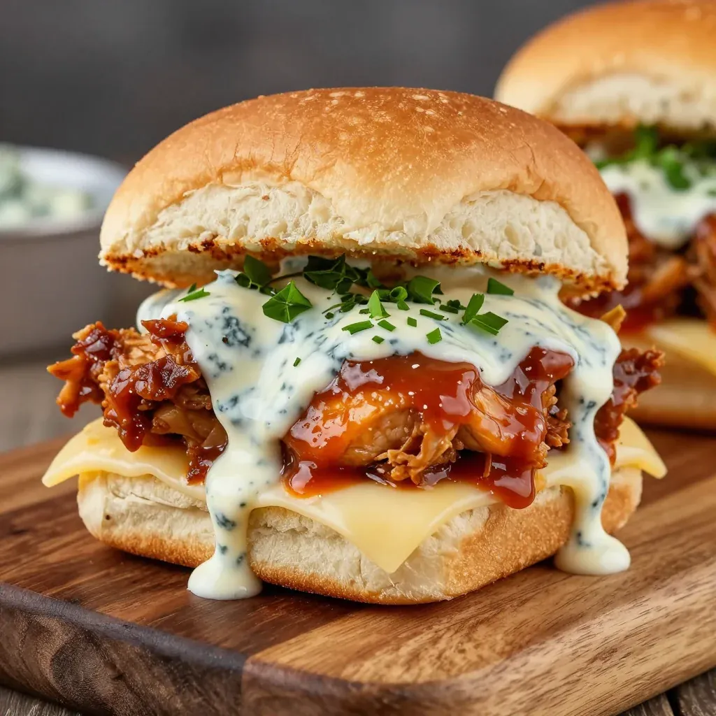 NFL Playoffs Buffalo Chicken Sliders on a Budget