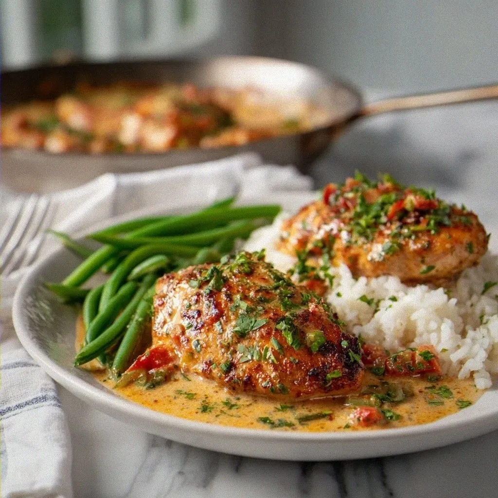 Smothered Skillet Chicken Cajun: A Southern Comfort Classic with a Kick