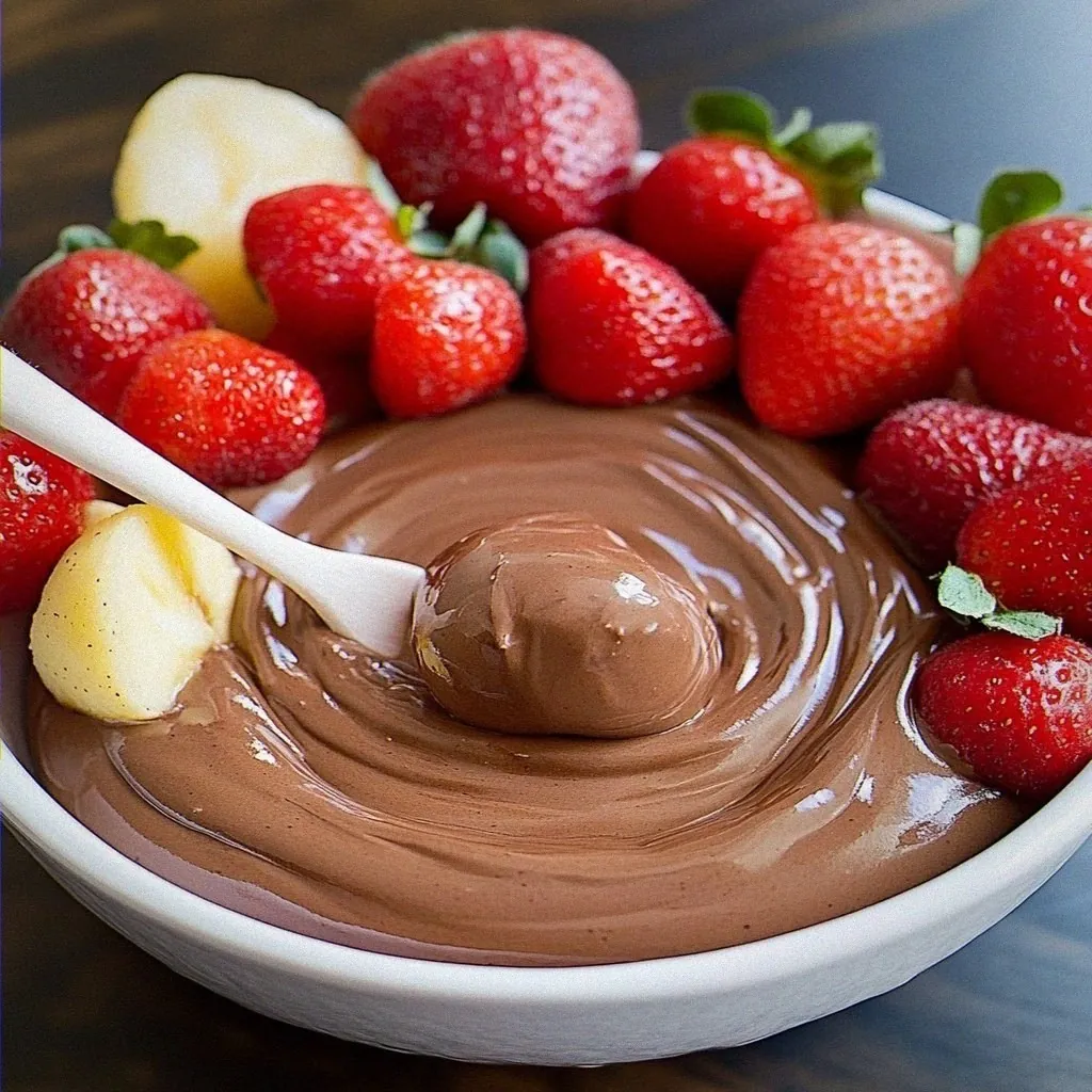 Indulge in Irresistible Chocolate Dip for Fruit Delight