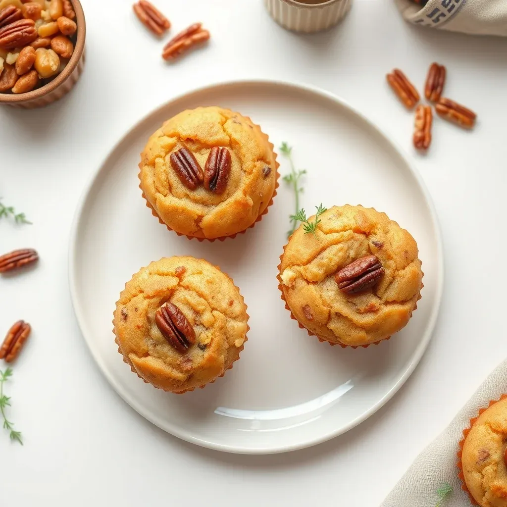 Honey Pecan Cheesecake Muffins: A Delightful Blend of Flavors and Textures