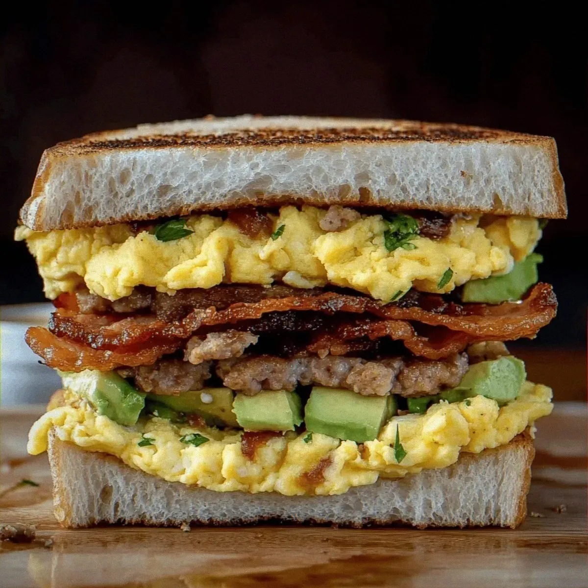 Irresistible Breakfast Club Sandwich for Cozy Mornings