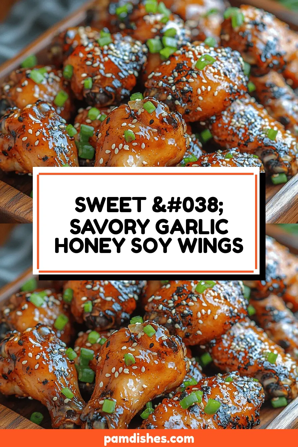 Sweet & Savory Garlic Honey Soy Wings Recipe