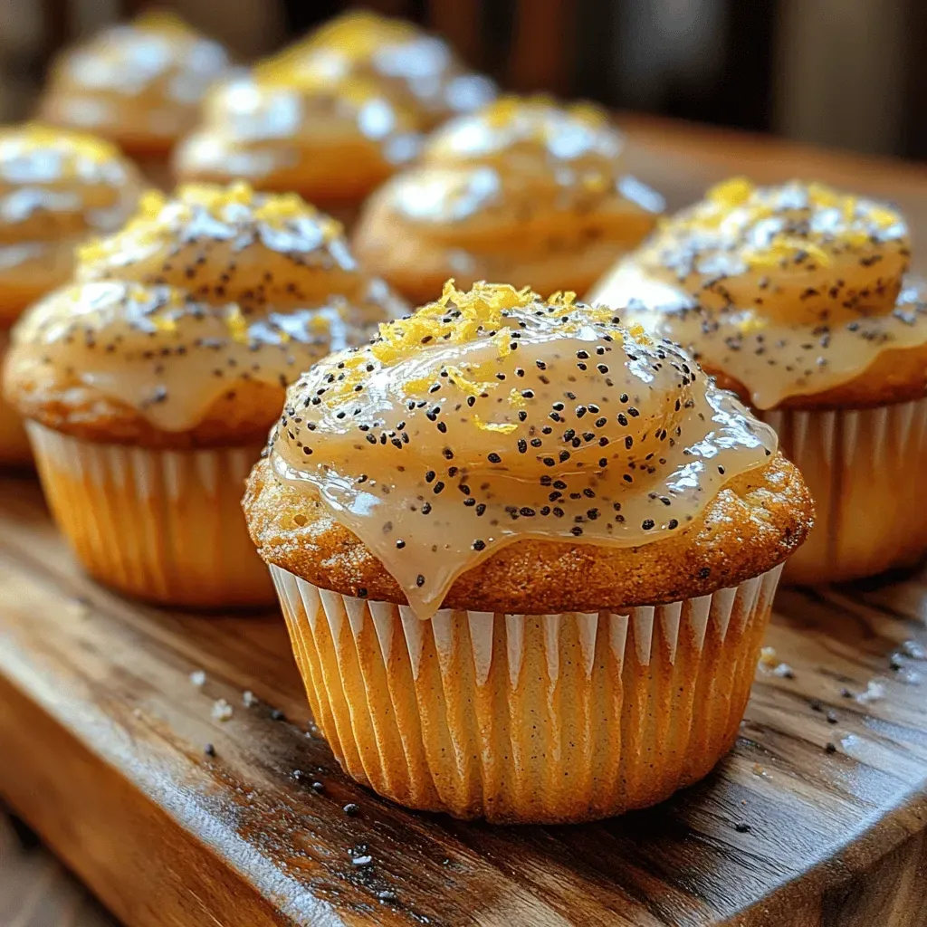 Sunny Lemon Poppy Seed Muffins: A Bright and Flavorful Delight