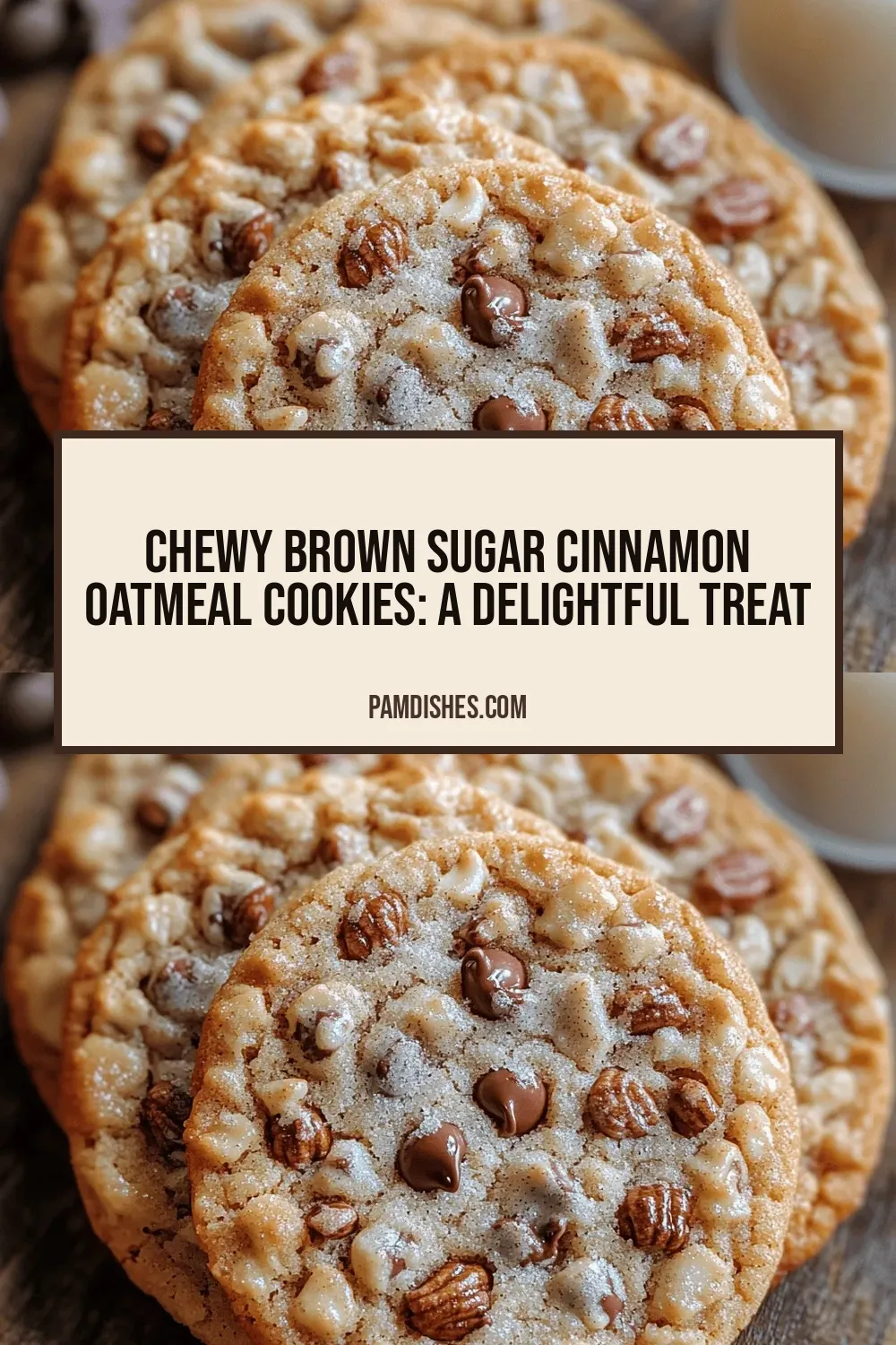 Chewy Brown Sugar Cinnamon Oatmeal Cookies: A Delightful Treat