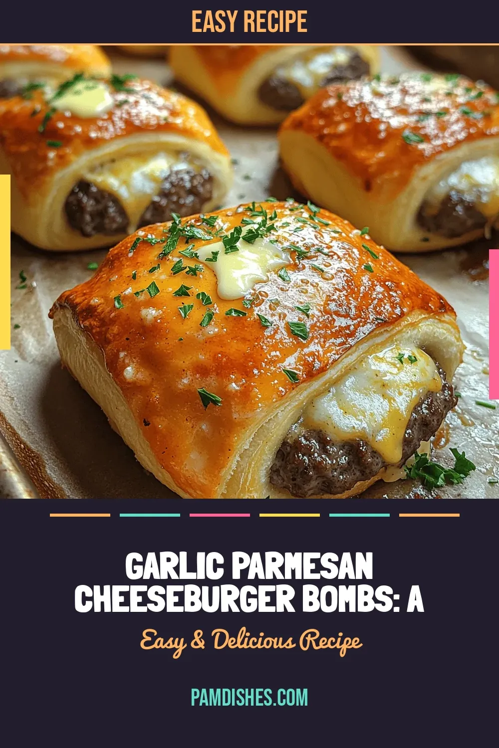 Garlic Parmesan Cheeseburger Bombs: A Delicious Twist on Comfort Food