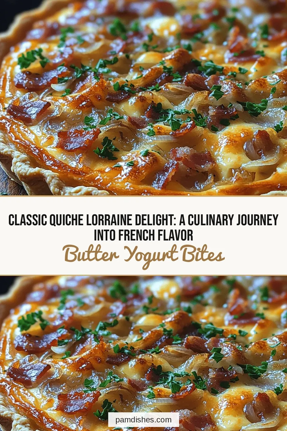 Classic Quiche Lorraine Delight: A Culinary Journey into French Flavor