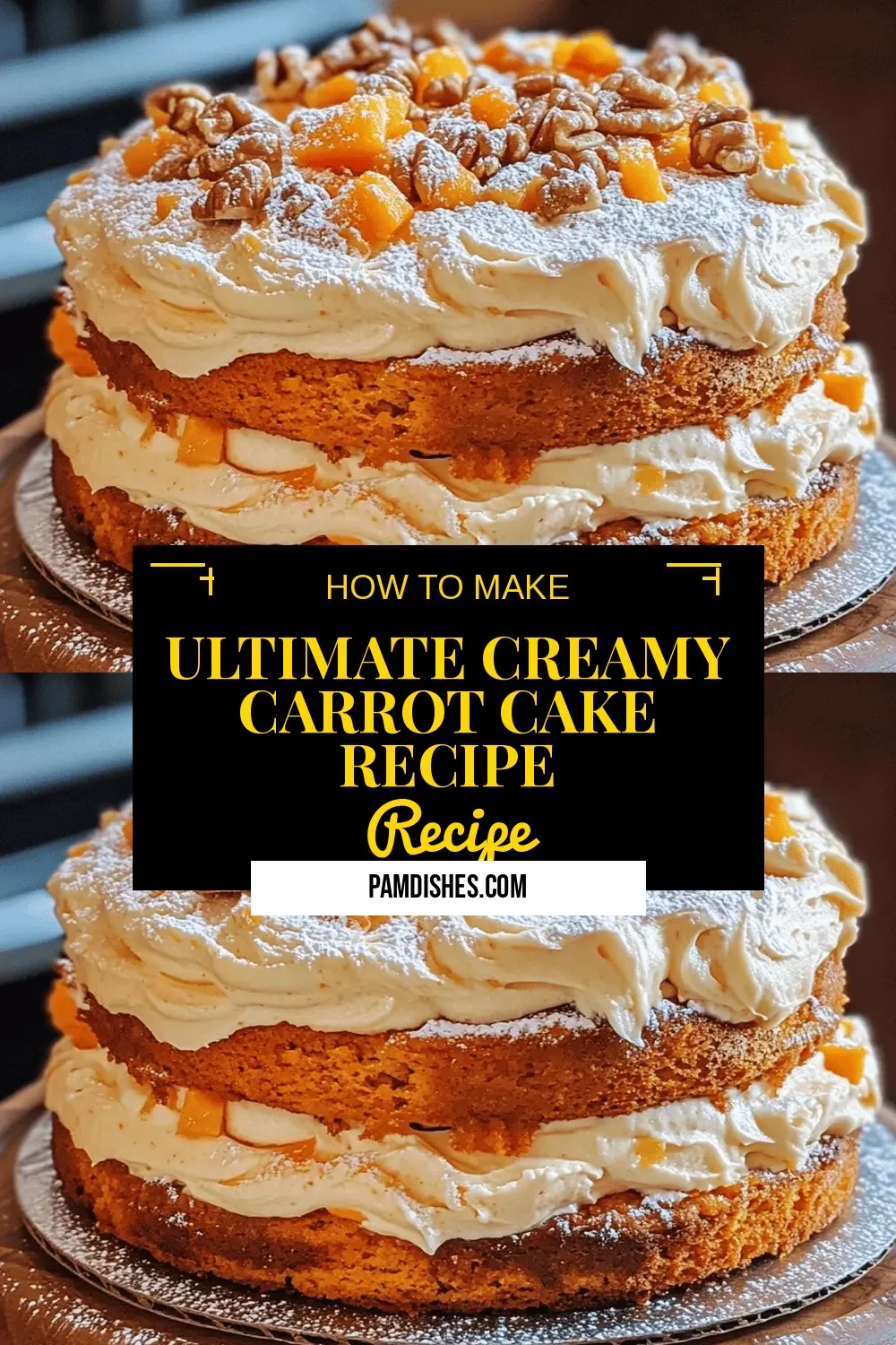 Ultimate Creamy Carrot Cake Recipe