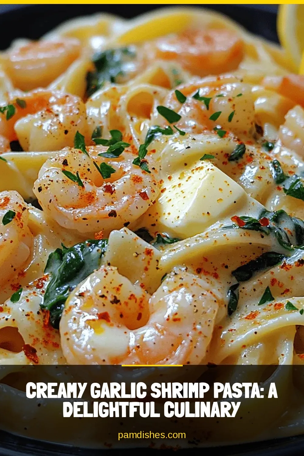 Creamy Garlic Shrimp Pasta: A Delightful Culinary Experience