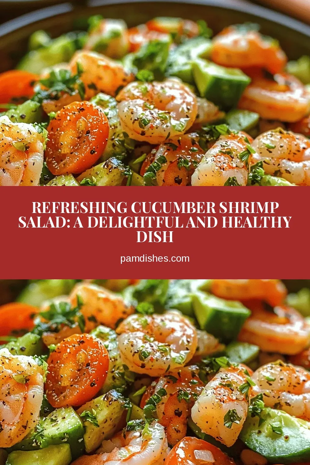Refreshing Cucumber Shrimp Salad: A Delightful and Healthy Dish