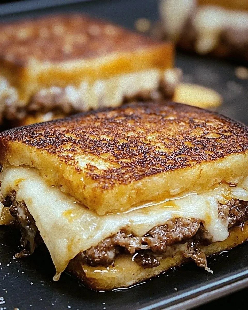 The Ultimate Diner-Style Patty Melt with Secret Sauce