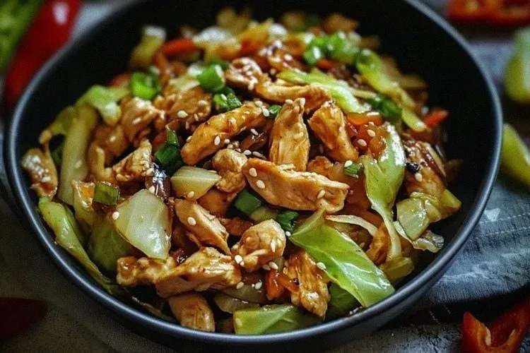 Chinese Chicken Cabbage Stir-Fry: A Flavorful Weeknight Wonder