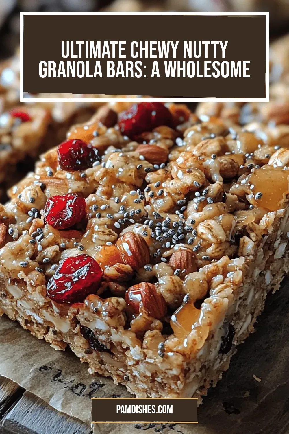 Ultimate Chewy Nutty Granola Bars: A Wholesome Snack Delight