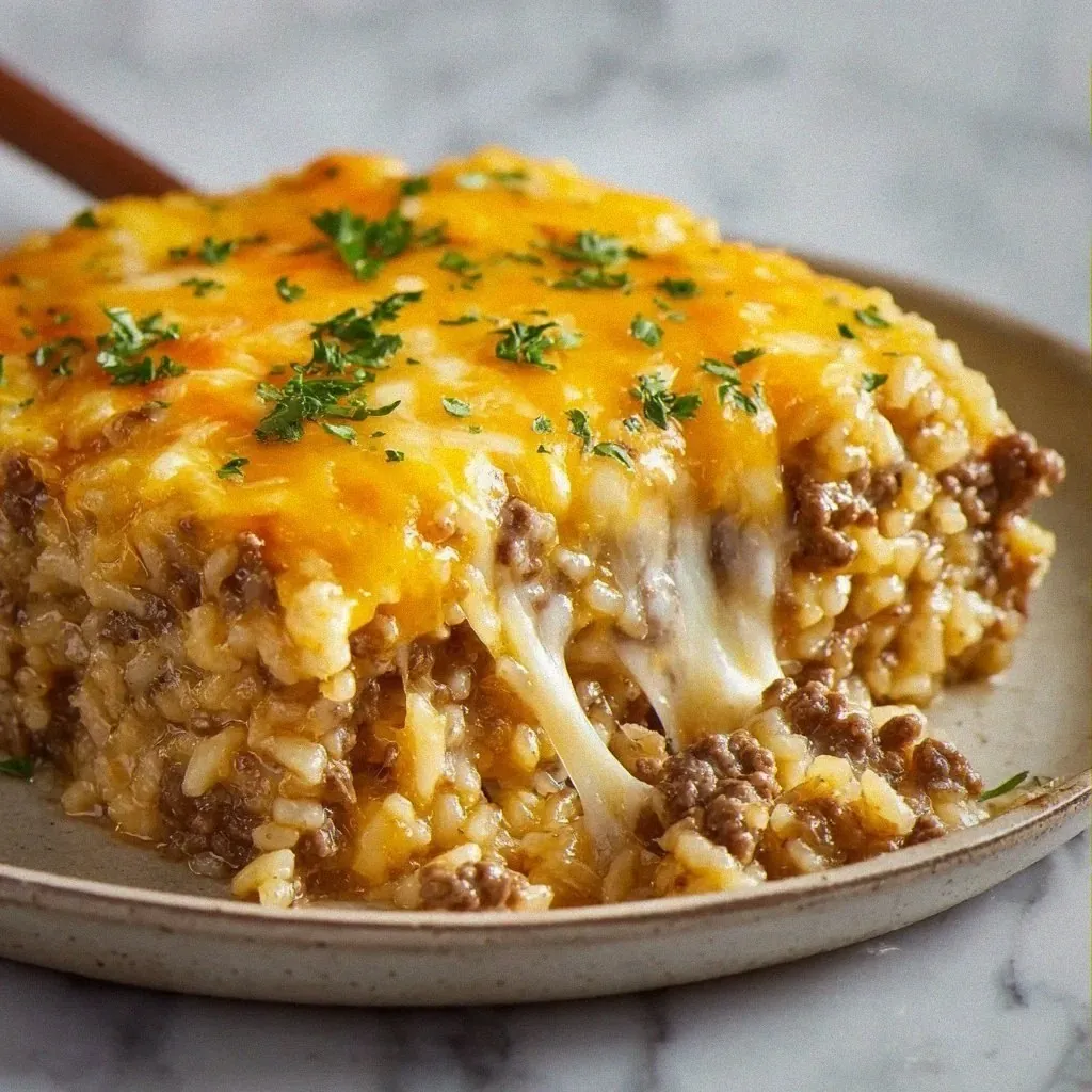 Cheesy Ground Beef and Rice Casserole: Easy Weeknight Comfort