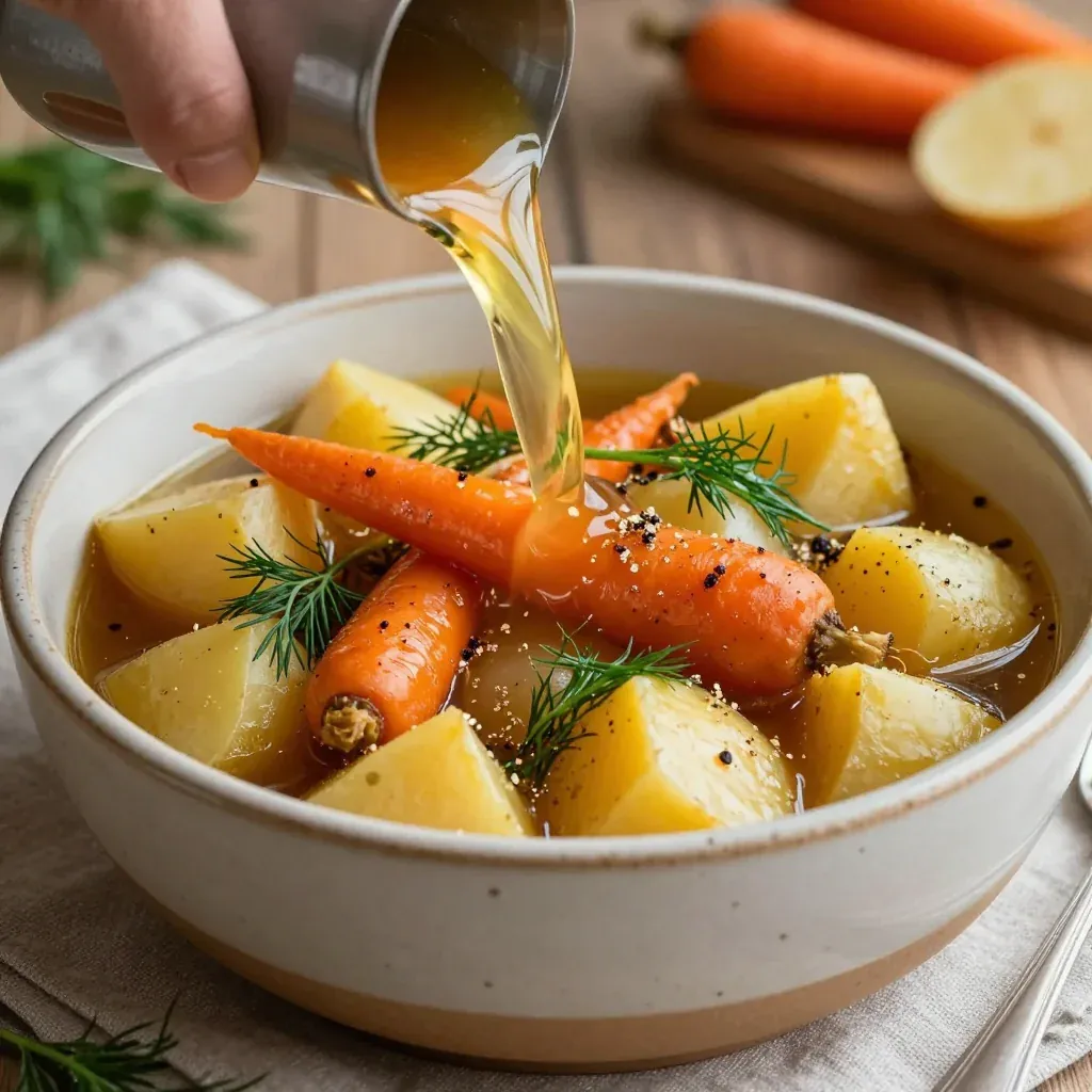 one pot roasted carrot parsnip and potato stew for cozy family dinners