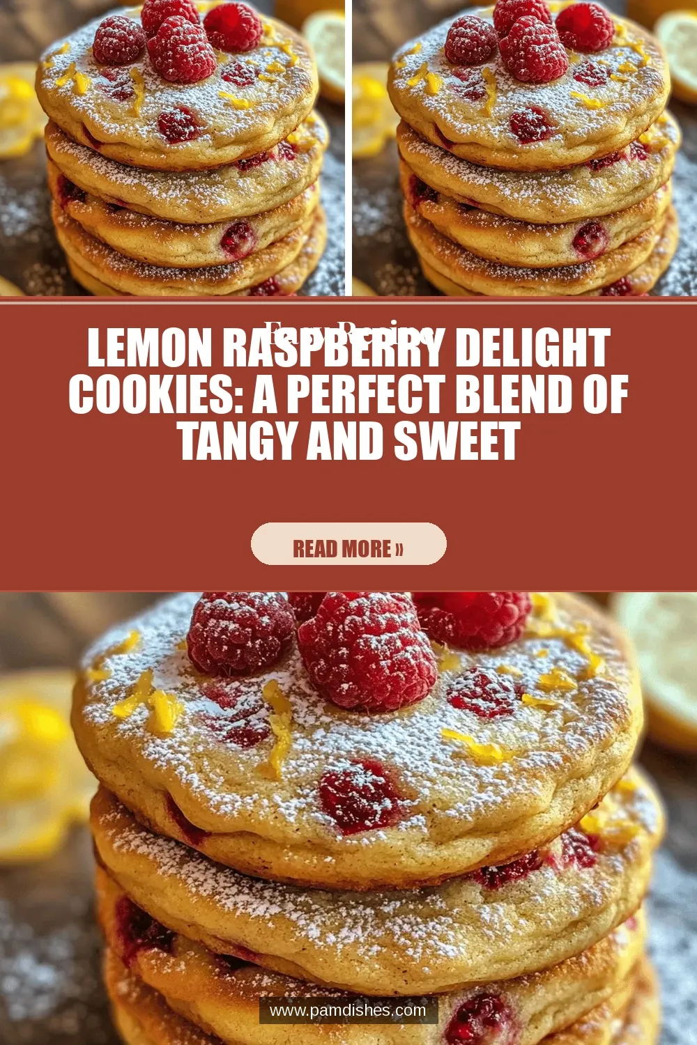 Lemon Raspberry Delight Cookies: A Perfect Blend of Tangy and Sweet