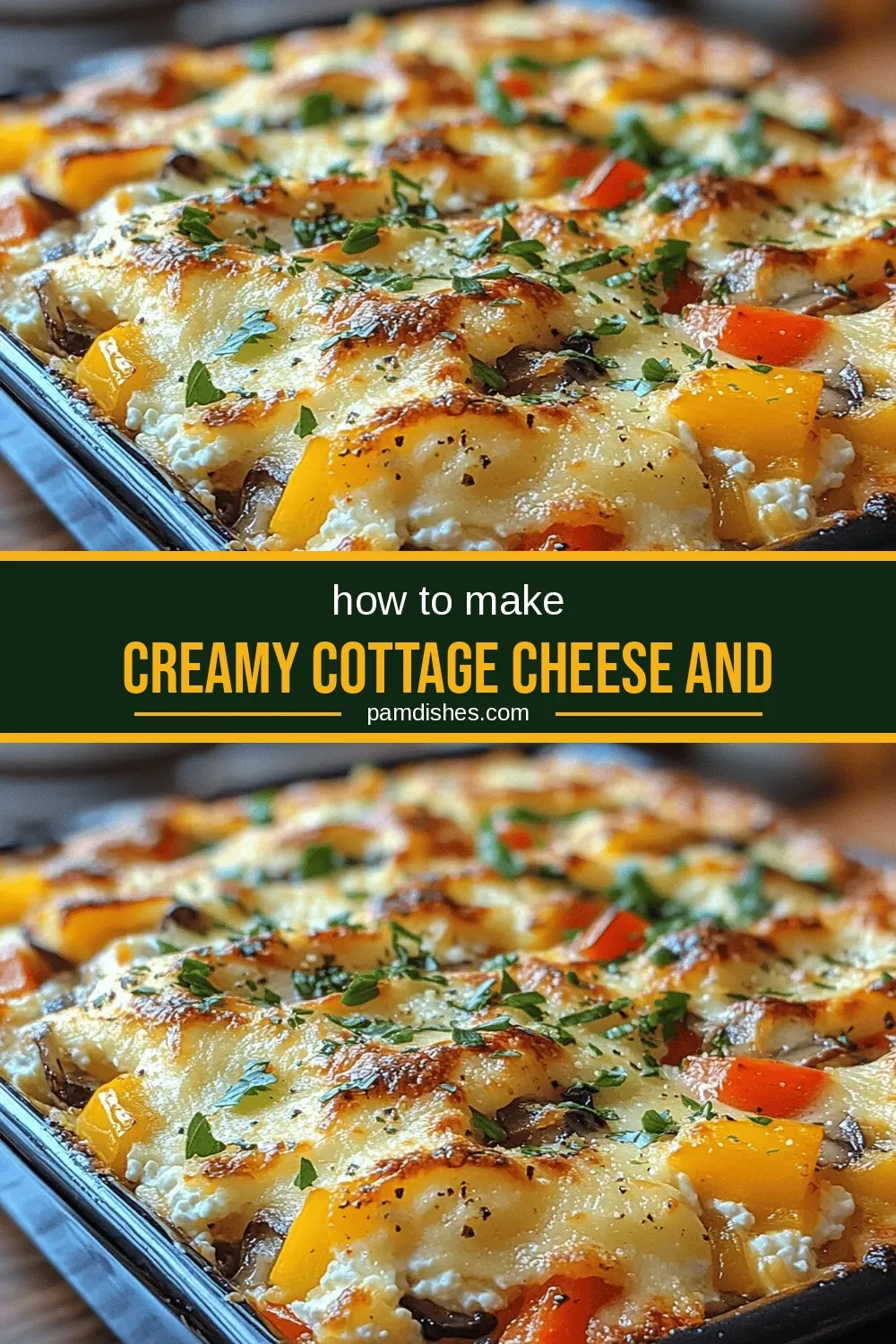 Creamy Cottage Cheese and Veggie Bake: A Wholesome Delight