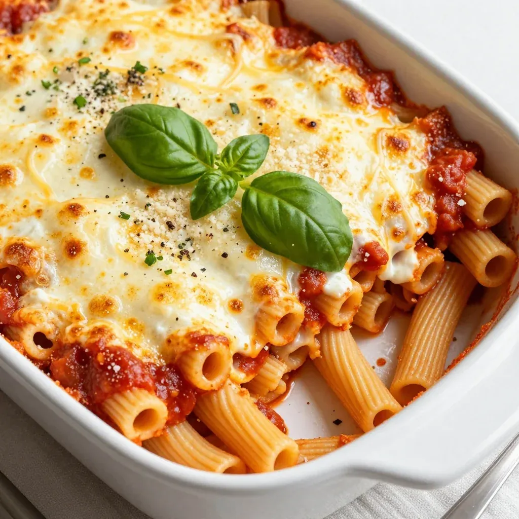 Budget-Friendly Baked Ziti for a Hearty Dinner
