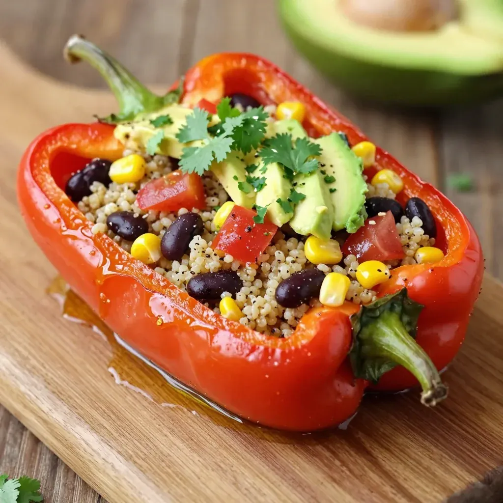 Hearty Quinoa Stuffed Bell Peppers for Healthy Dinners