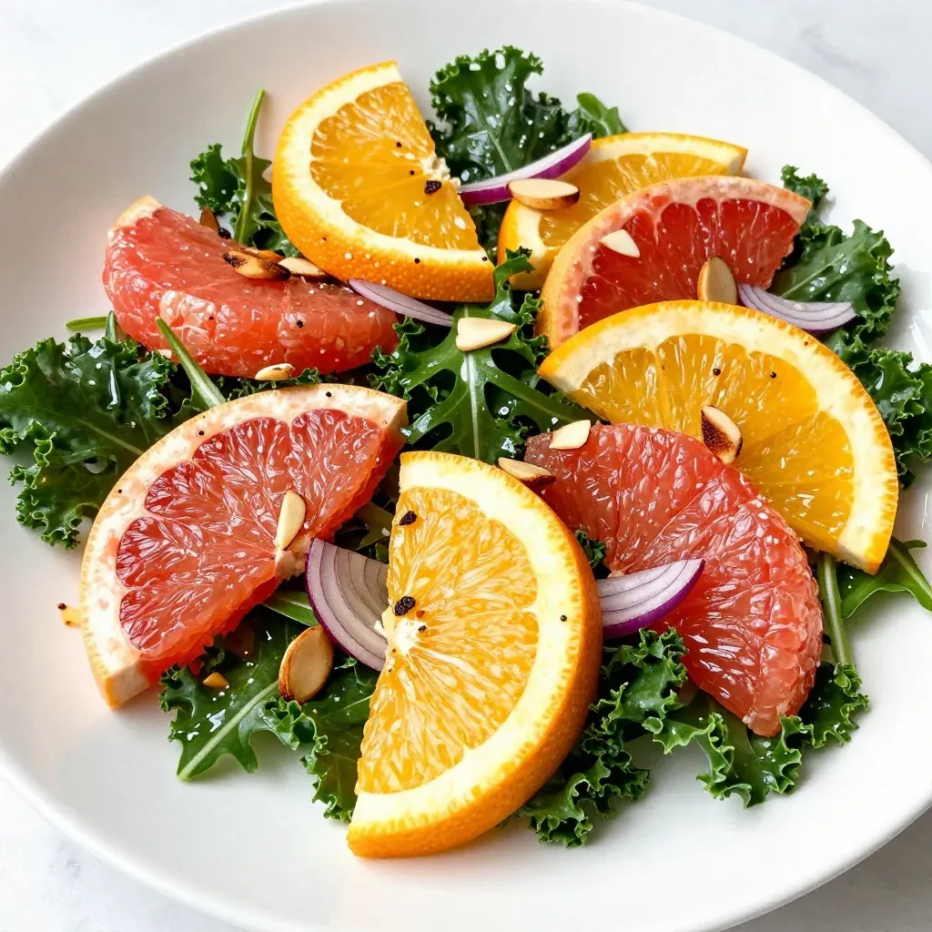 lowcalorie citrus salad with grapefruit and winter greens