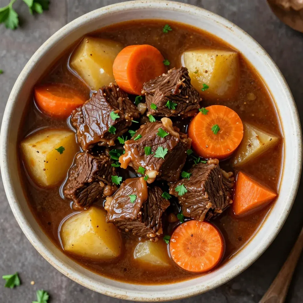 proteinpacked slow cooker beef and carrot stew for cozy dinners