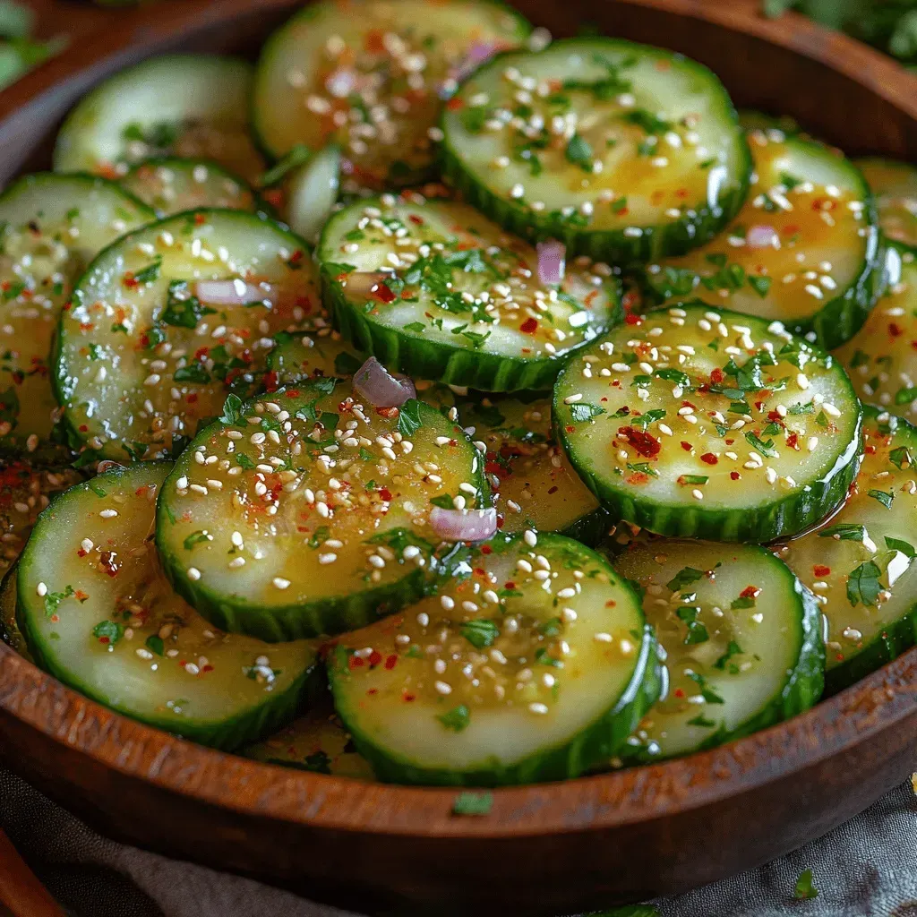 Refreshing Crunchy Cucumber Salad: The Perfect Summer Dish