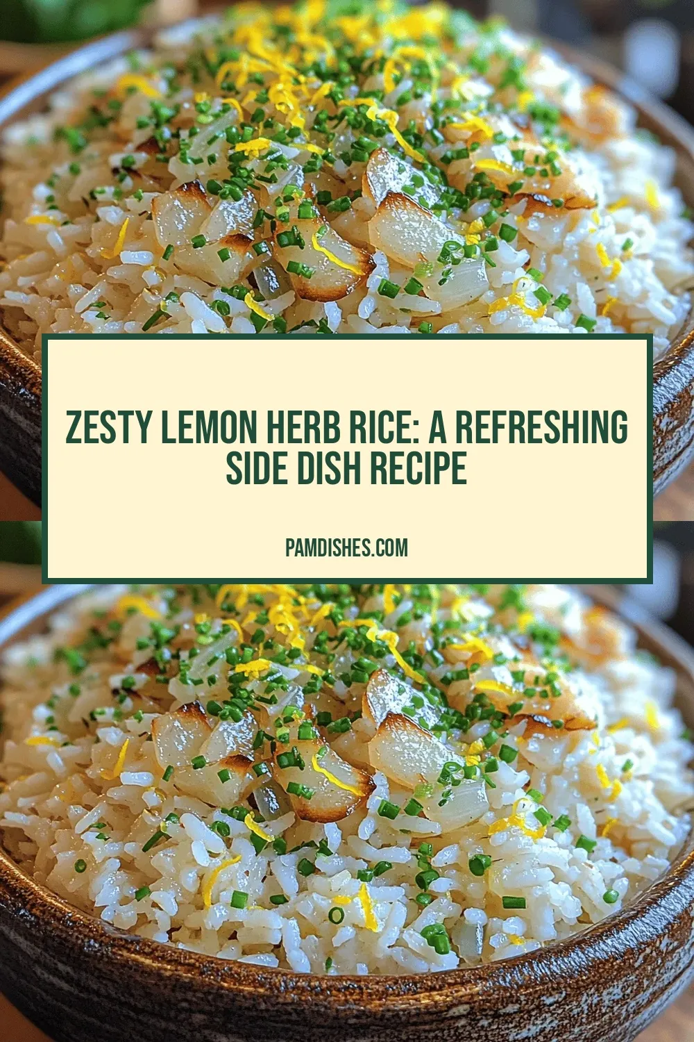 Zesty Lemon Herb Rice: A Refreshing Side Dish Recipe