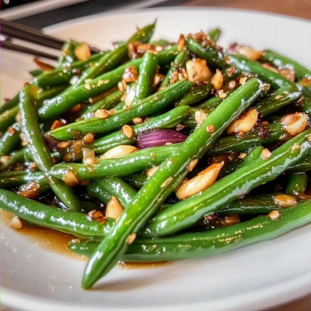 Savory Chinese Garlic Green Beans for a Quick Flavor Boost