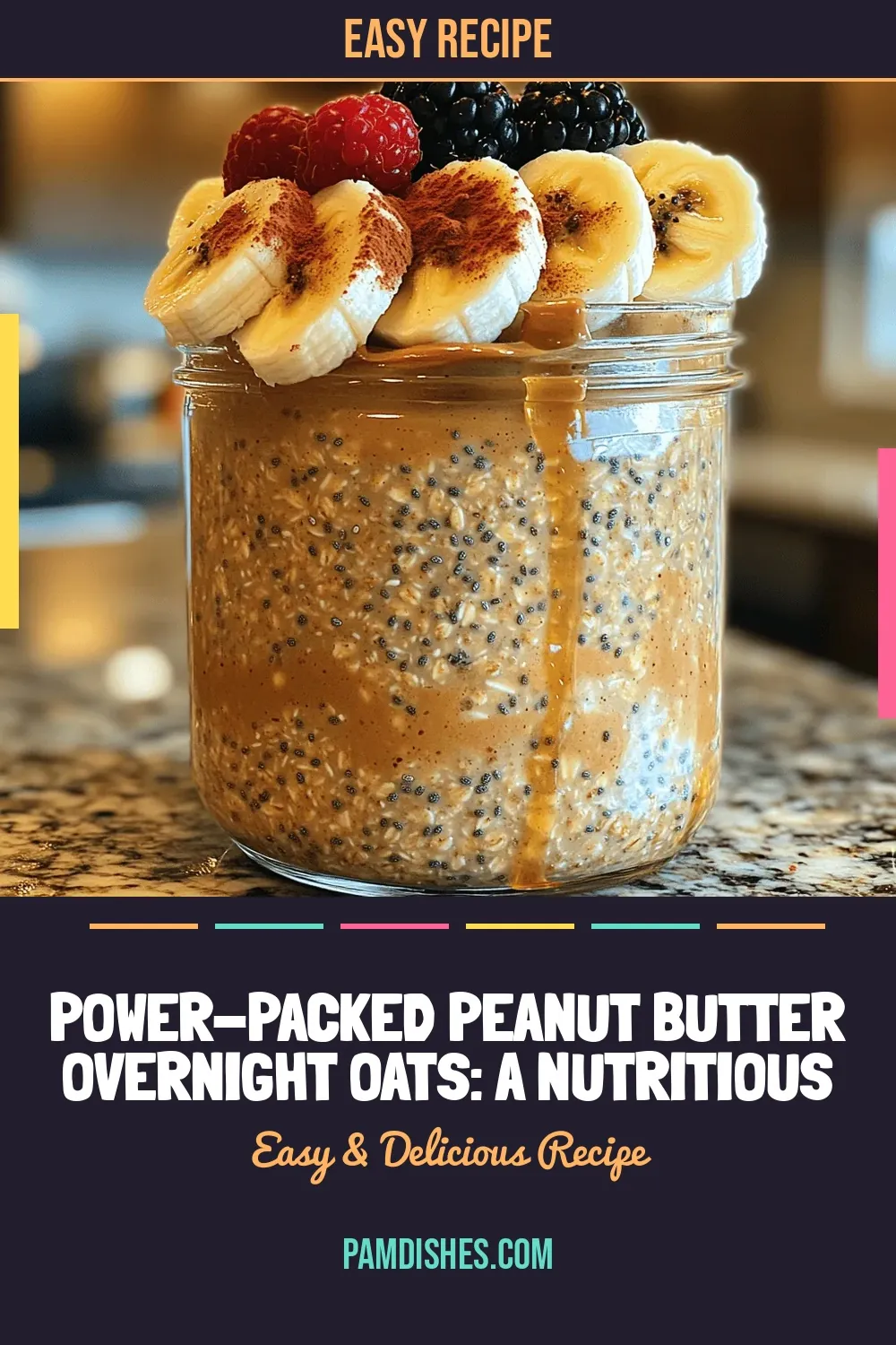 Power-Packed Peanut Butter Overnight Oats: A Nutritious Start to Your Day