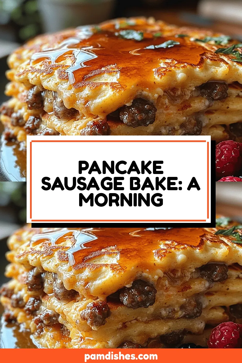Pancake Sausage Bake: A Morning Delight