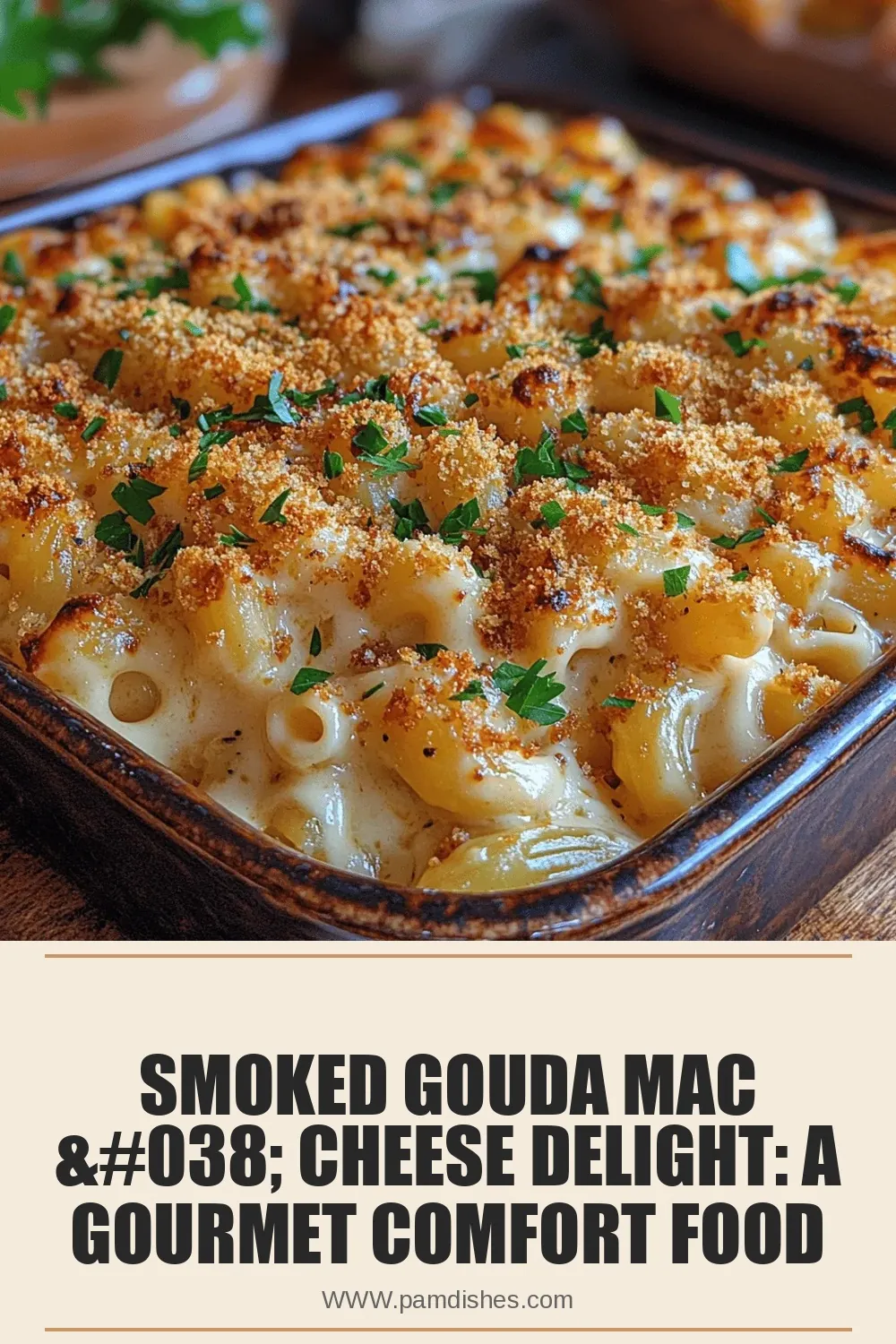 Smoked Gouda Mac & Cheese Delight: A Gourmet Comfort Food Experience