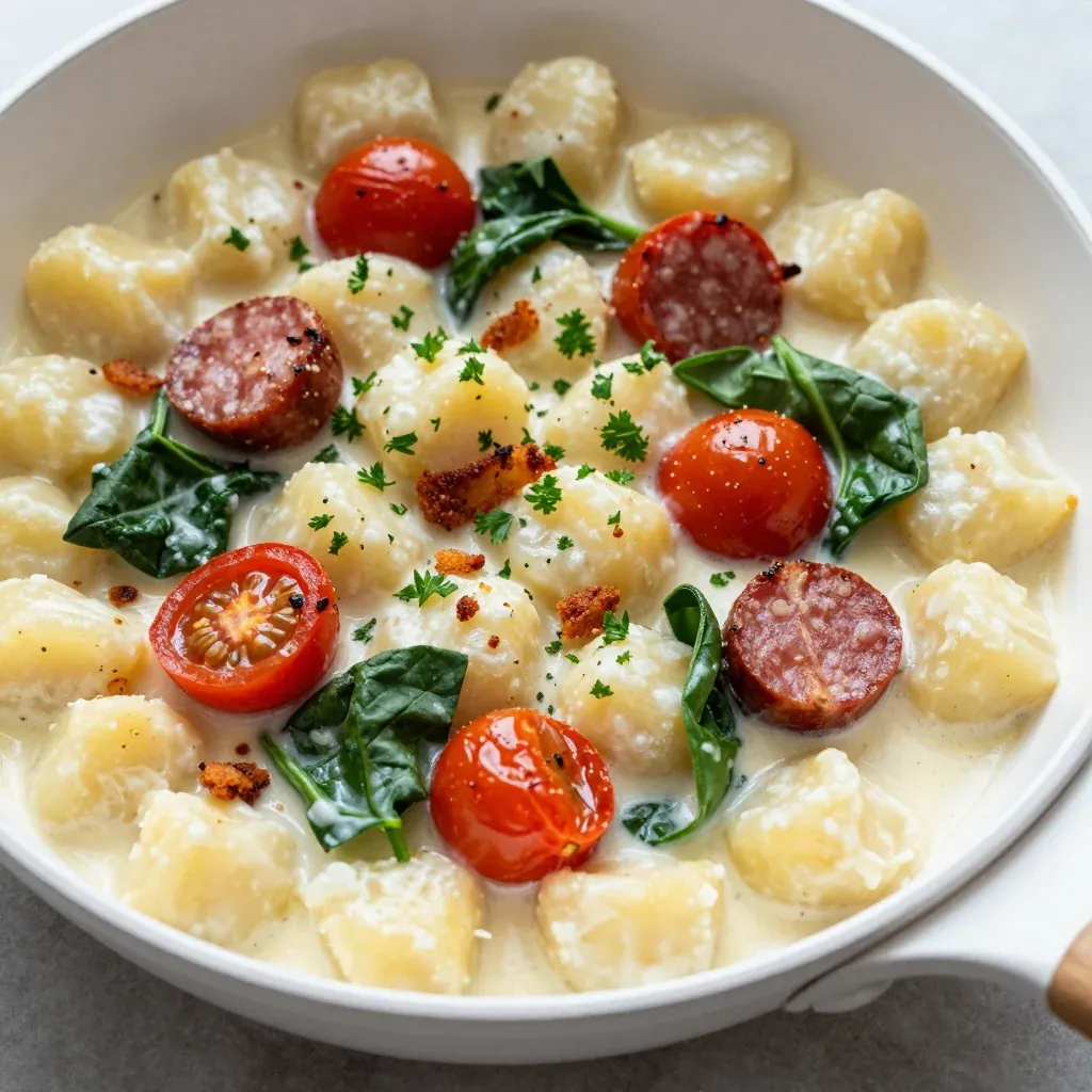 One-Pan Creamy Gnocchi for Easy Weeknight Dinners