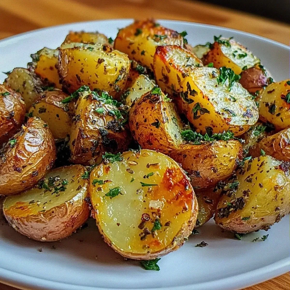 Garlic Herb Roasted Potatoes: Crispy Comfort in Every Bite