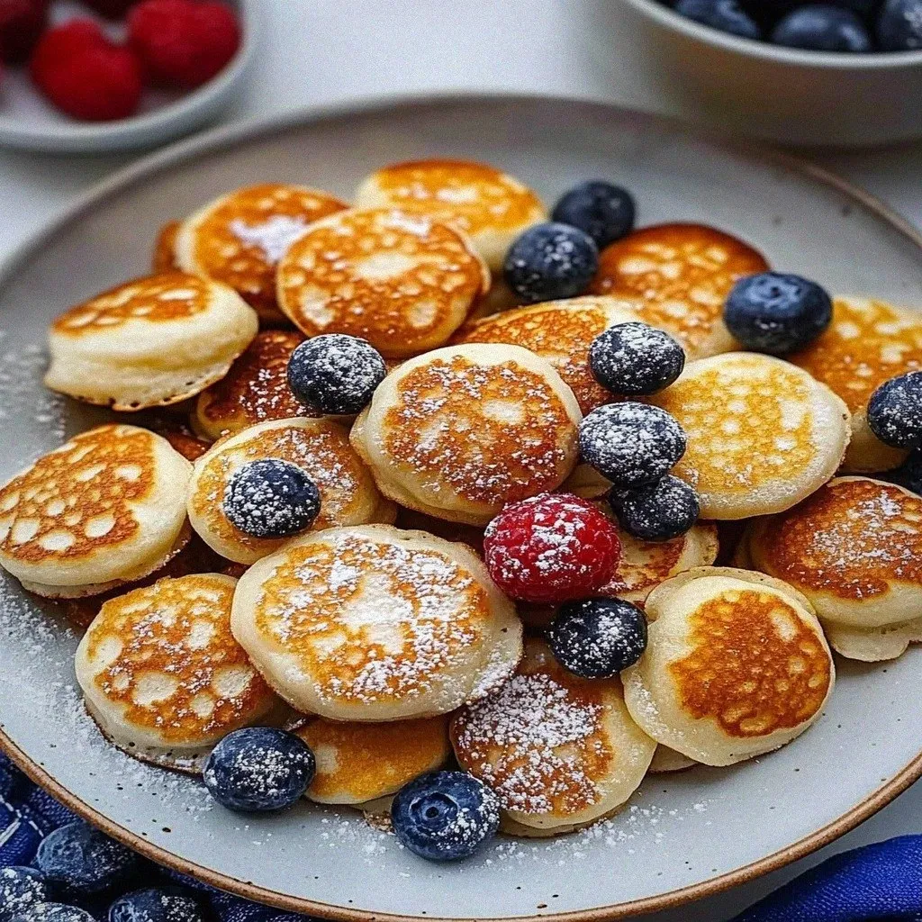Fluffy Mini Pancakes: 10 Bites of Breakfast Joy