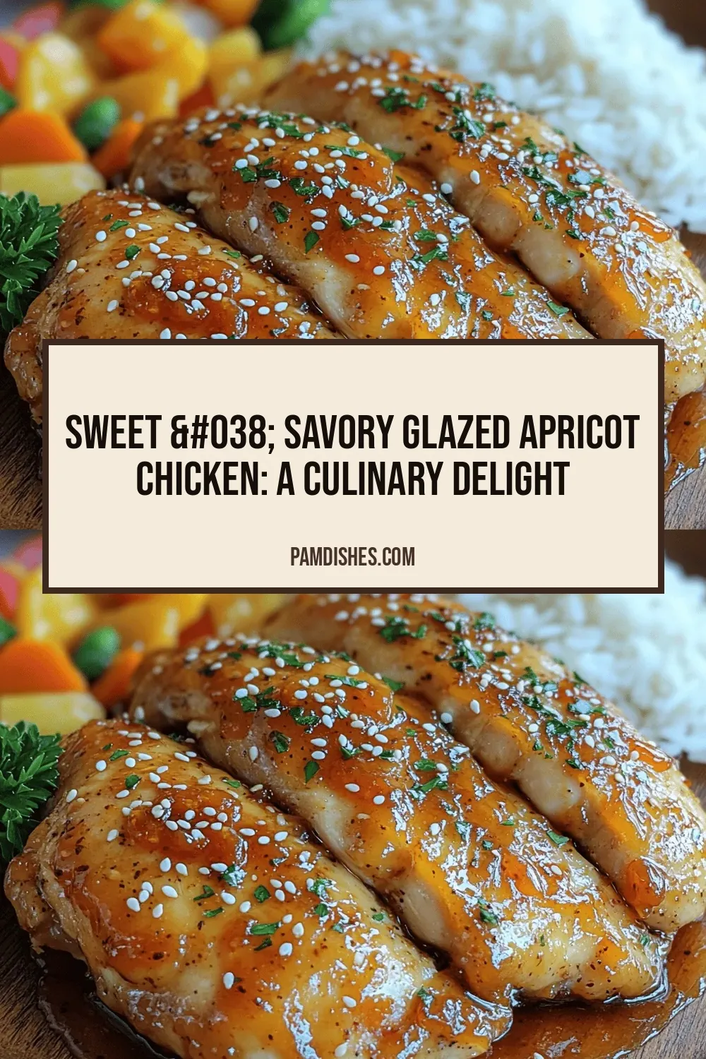 Sweet & Savory Glazed Apricot Chicken: A Culinary Delight