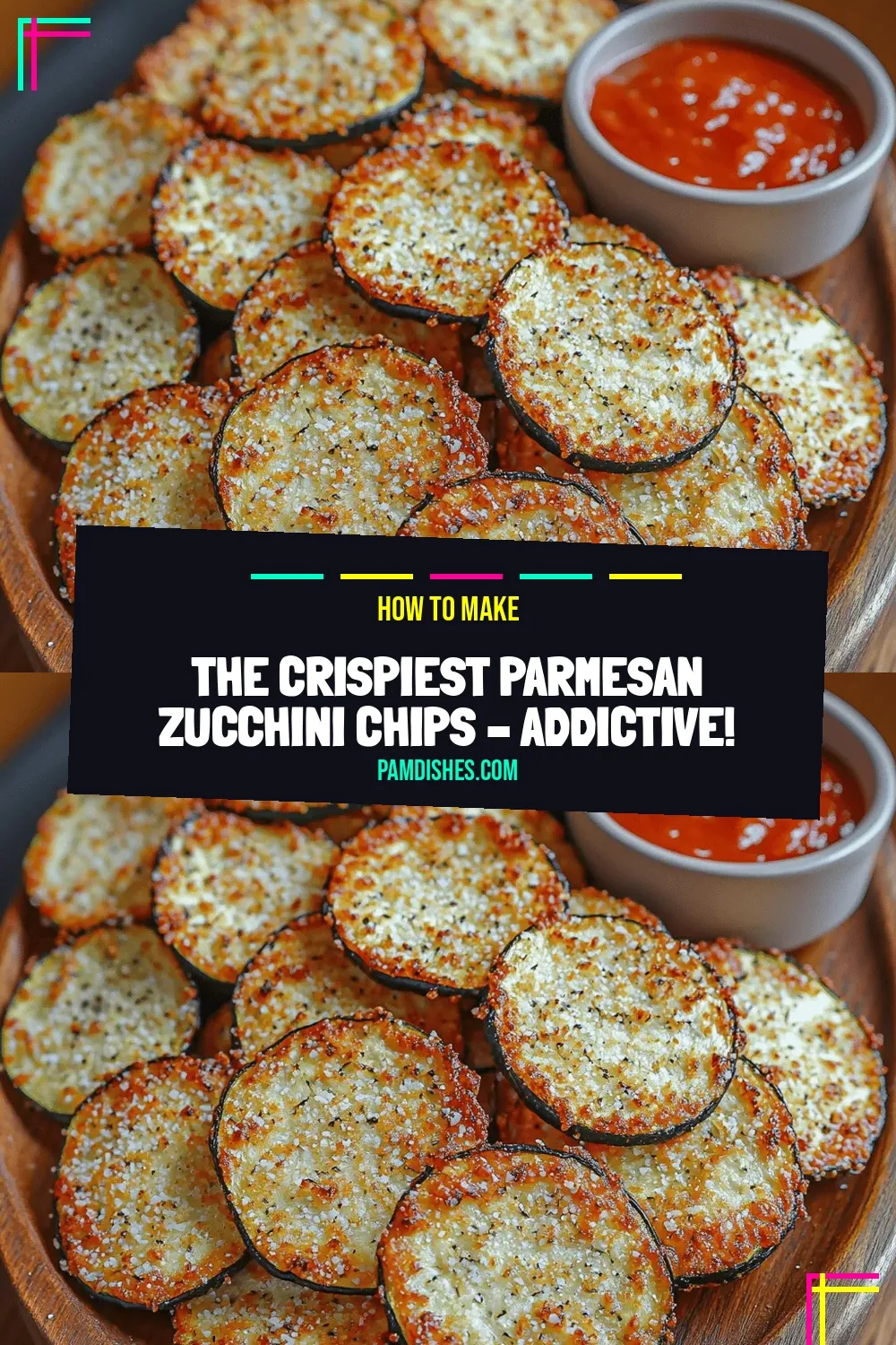 The Crispiest Parmesan Zucchini Chips – Addictive!
