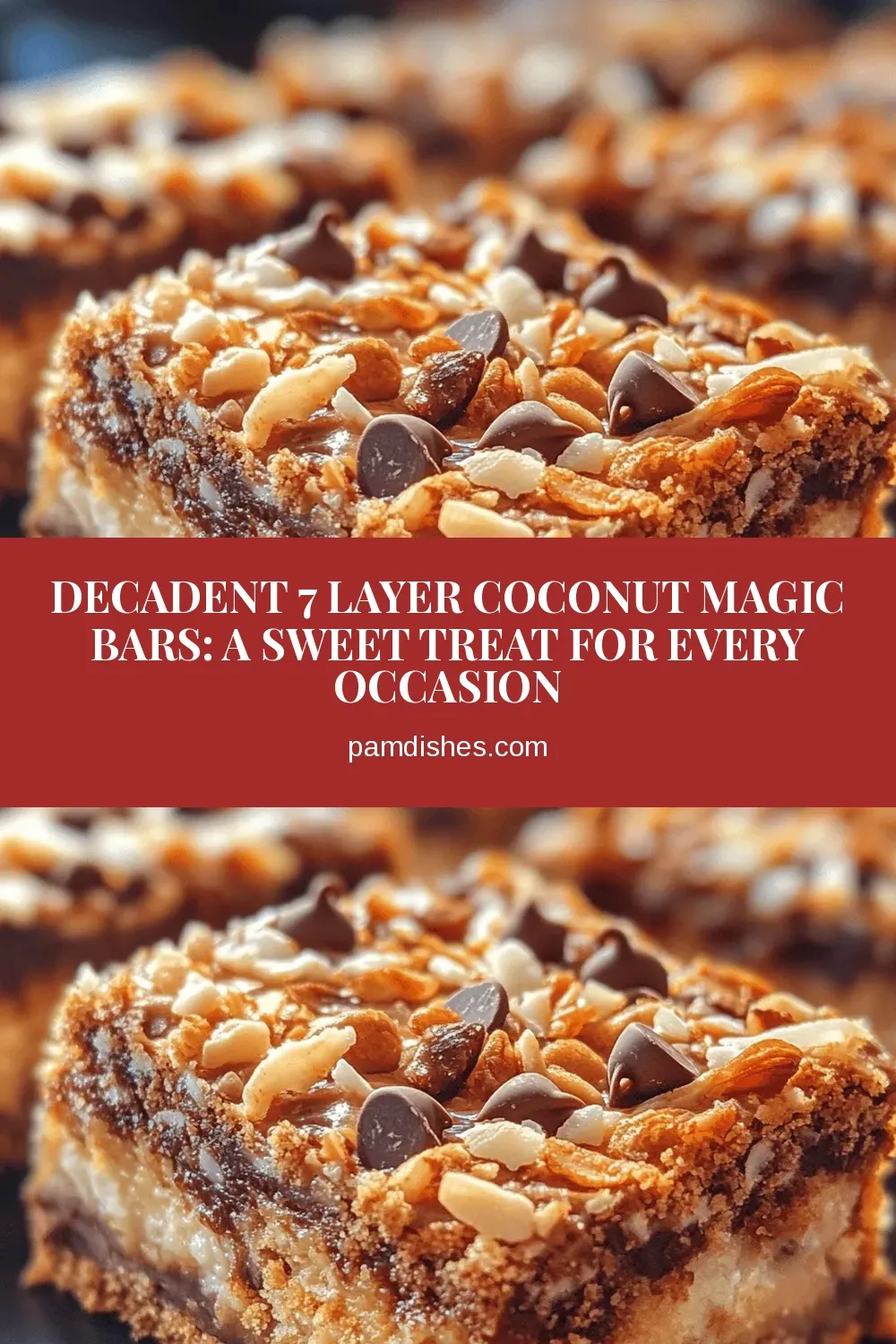 Decadent 7 Layer Coconut Magic Bars: A Sweet Treat for Every Occasion