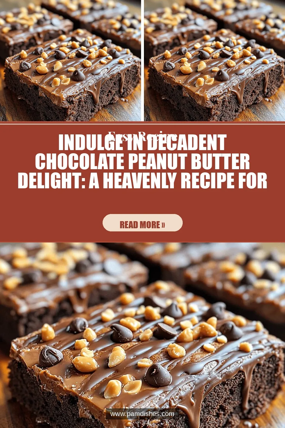 Indulge in Decadent Chocolate Peanut Butter Delight: A Heavenly Recipe for Every Occasion