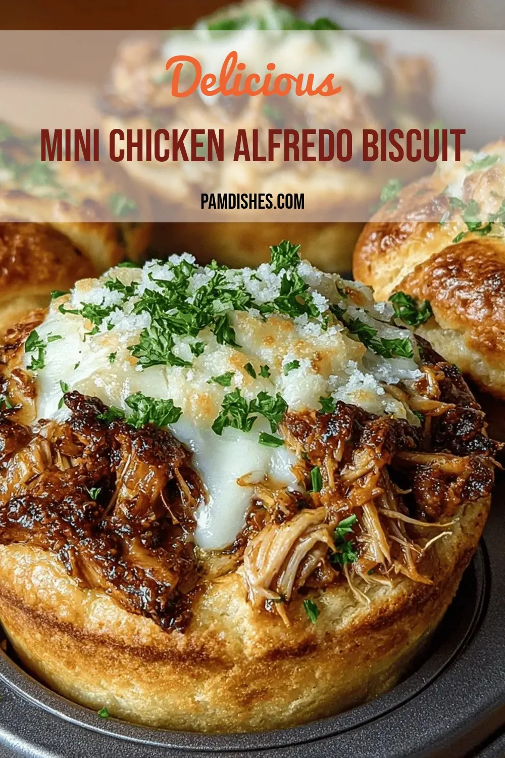 Mini Chicken Alfredo Biscuit Bombs: Crafting and Serving