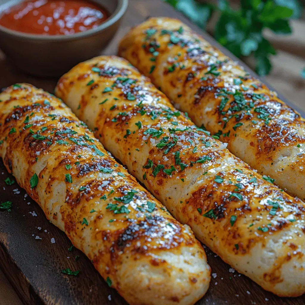 Crunchy Garlic Herb Breadsticks: Elevate Your Dining Experience
